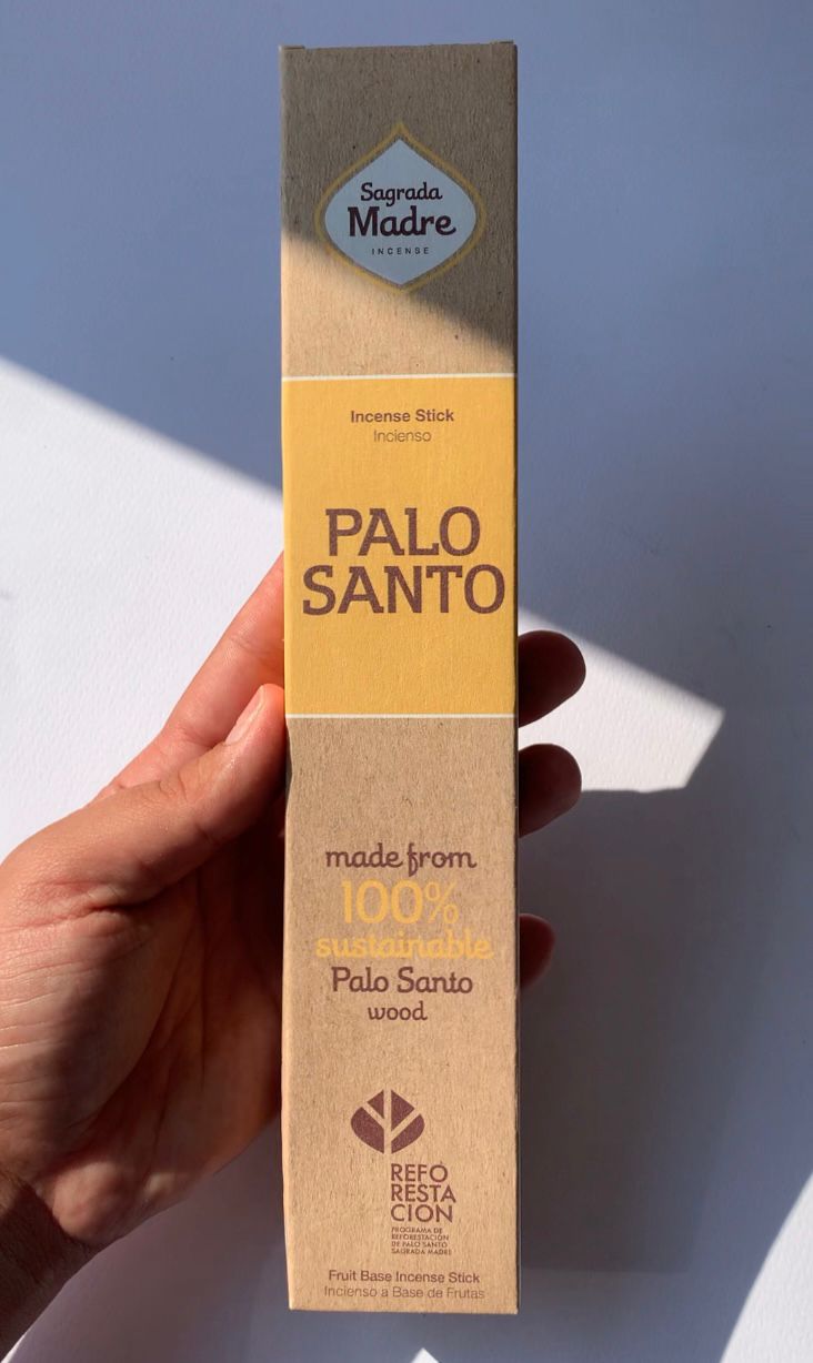 Incenso di Palo Santo Sagrada Madre (Pulizia energetica e rilassamento)
