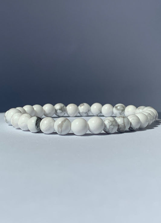 Bracciale in howlite / Autocontrollo e rilassamento