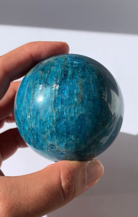 Sfera in apatite 440 gr / Ispirazione e motivazione